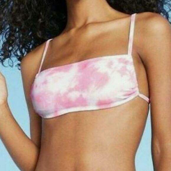 NWT Xhilaration Bandeau Swim Top - Picture 1 of 5